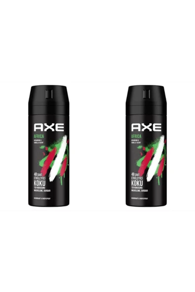 Axe Africa Geranium & Vanilla Scent Deodorant 150ml 2'li ürün görseli 1