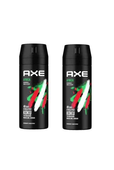 Axe Erkek Deodorant Africa 150ml 2'li ürün görseli 1