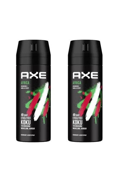 Axe 2 Adet Africa Erkek Deodorant Sprey 150 Ml ürün görseli 1
