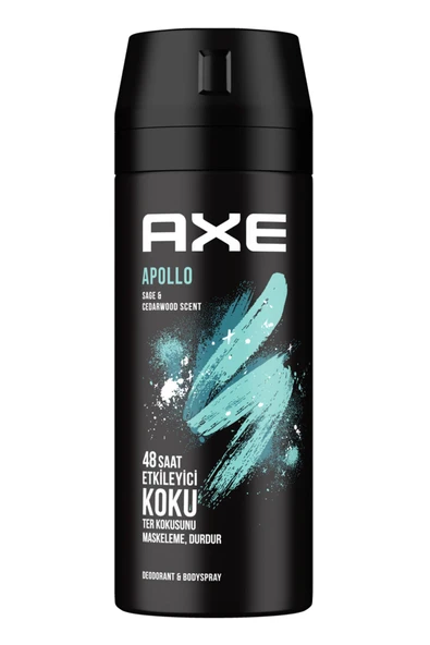Axe Erkek Deodorant & Bodyspray Apollo 48 Saat Etkileyici Koku 150 Ml ürün görseli 1