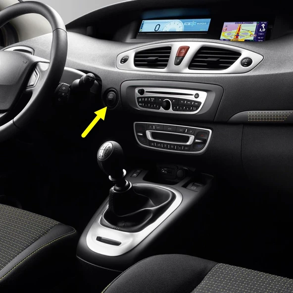 Renault Scenic 3 2010-2015 Start Stop Düğmesi Tuşu 251503211R ürün görseli 1