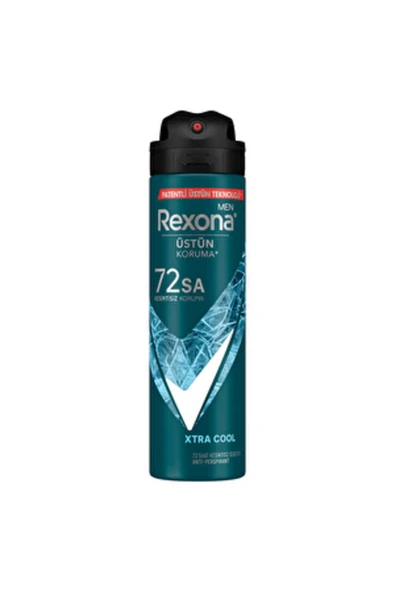 Rexona Men Erkek Sprey Deodorant Xtra Cool 72 Saat Kesintisiz Üstün Koruma 150 ml ( TEKLİDİR ) ürün görseli 1