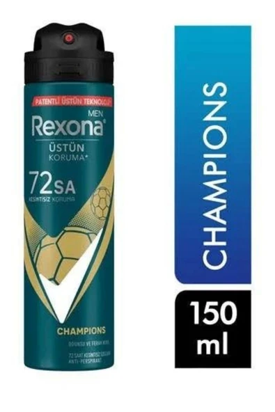 Rexona Champion Erkek Deodorant Sprey 150ml - Resim 2