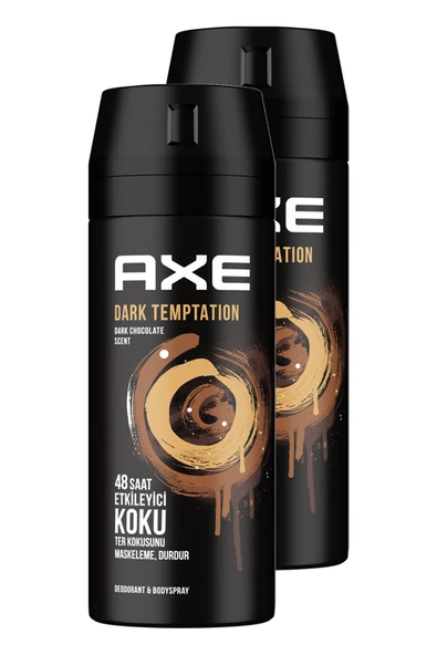 Axe Dark Temptation Erkek Deodorant 150 ml 2'li Set ürün görseli 1