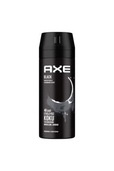 Axe (mini koku hediye ) Axe Black Erkek Deodorant Sprey 150 ml ( 1 ADET ) ürün görseli 1