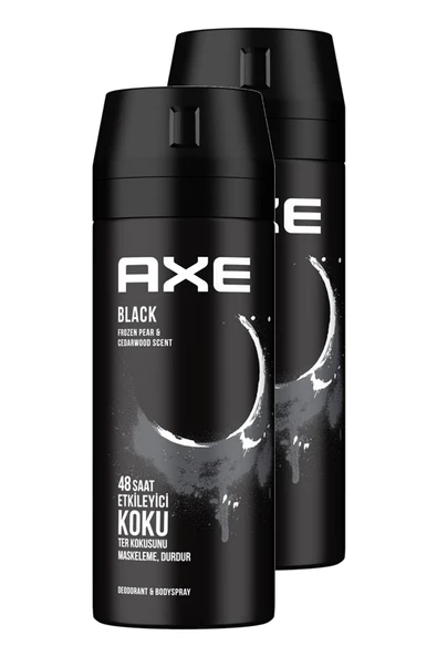 Axe Black Erkek Deodorant 150 Ml 2'li Set ürün görseli 1