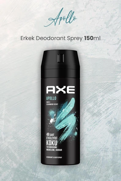 Axe Apollo Erkek Deodorant Sprey 150 ml ürün görseli 1