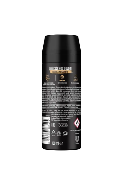 Axe Erkek Deodorant Sprey Dark Temptation 150 Ml 2 Adet - Resim 3