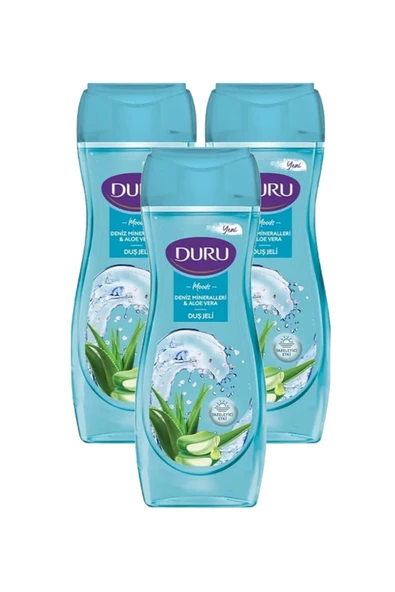 Duru Moods Deniz Mineralleri & Aloe Vera Duş Jeli 450 Ml X 3 Adet ürün görseli 1