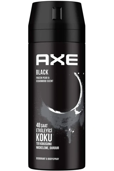 Axe Erkek Deodorant & Bodyspray Black 48 Saat Etkileyici Koku 150 Ml 1 Adet ürün görseli 1