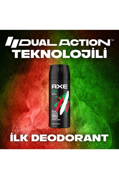 Axe Africa Erkek Deodorant Sprey 150 ml - Resim 5