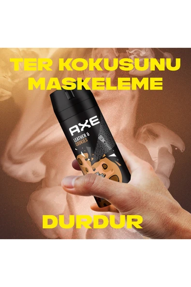 Axe Deodorant 150 Ml. Leather Cookies (12'Lİ) - Resim 2