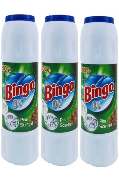Bingo Ov Mekanik Temizleme Tozu Çam 500g X3 Adet ürün görseli 1