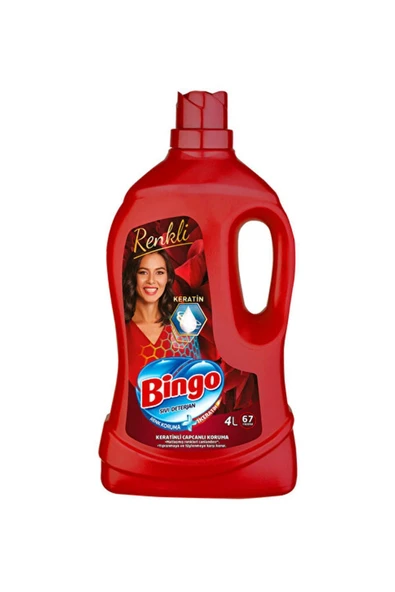 Bingo 4lt Sıvı Bakım Renkli Kategori: Çamaşır Deterjanı ürün görseli 1