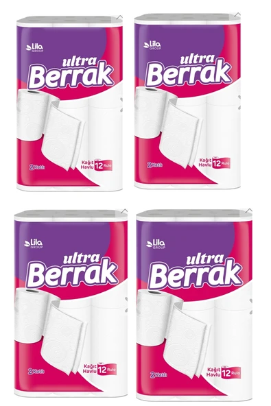 Berrak Kağıt Havlu 12 Rulo X 4 Adet ürün görseli 1