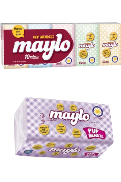 Maylo Peçete 150li + Cep Mendil 10lu ürün görseli 1