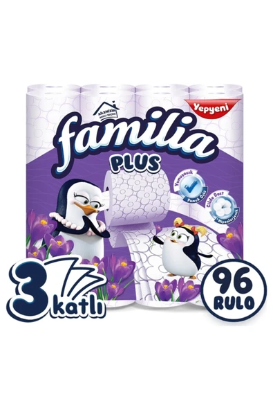 Familia Tuvalet Kağıdı Plus Sihirli Çiçek 3 Kat 32x3:96 Rulo ürün görseli 1