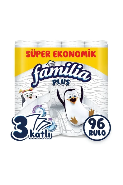 Familia Plus Tuvalet Kağıdı 96 Rulo ürün görseli 1