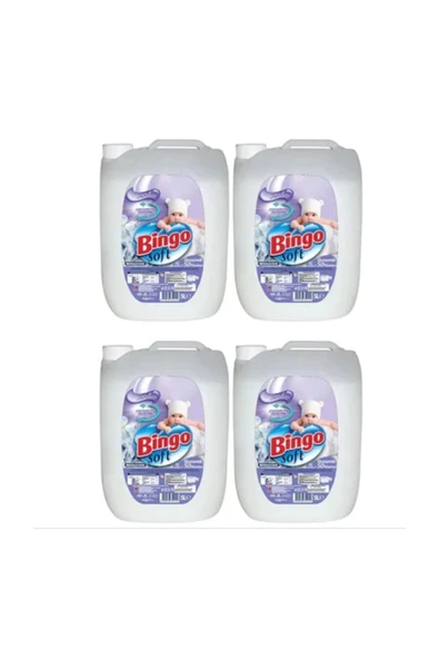 Bingo Soft Yumuşatıcı Sensitive 5 Lt X 4 Adet ürün görseli 1