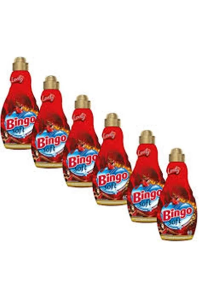 Bingo Soft Konsatre Yumuşatıcı 6 Adet 1440 Lovely ürün görseli 1