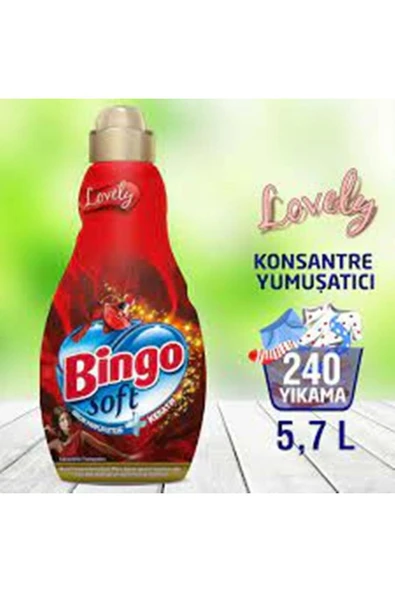 Bingo soft konsatre yumuşatıcı 4*1440 lovely ürün görseli 1