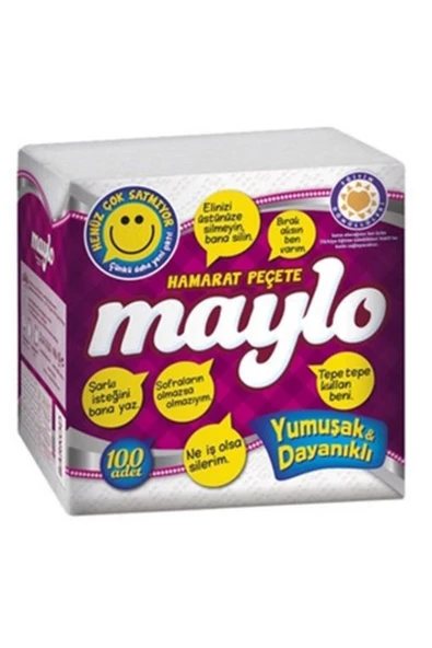 Maylo Peçete 100-lü (2'Lİ) ürün görseli 1