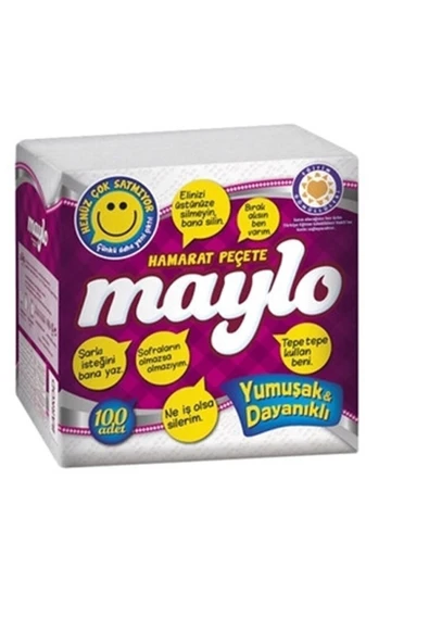 Maylo Peçete 100-lü 8 Adet ürün görseli 1