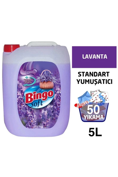 Bingo Soft Yumuşatıcı Lavanta 5 Lt ürün görseli 1