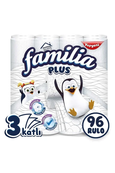 Familia Plus Tuvalet Kağıdı Jumbo Paket 96 Rulo ürün görseli 1