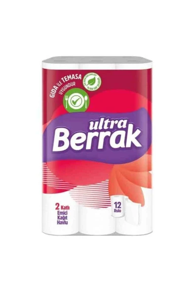 Berrak ULTRA HAVLU KAĞIT 12 Lİ ürün görseli 1