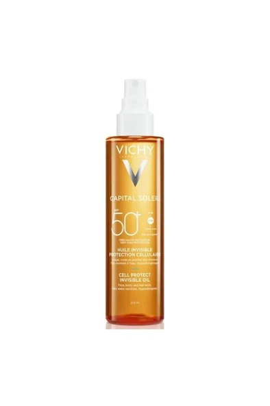 Vichy Capital Güneş Koruyucu Yağ 200 ml ürün görseli 1