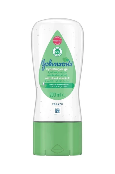 Johnson's Aloe Vera Jel Bebek Yağı 200 ml ürün görseli 1