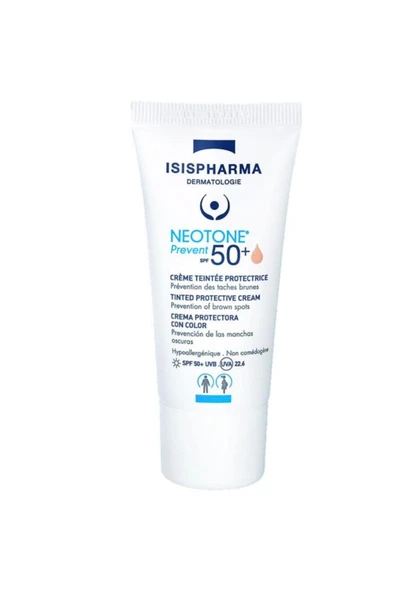 Isis Pharma Neotone Prevent Spf50 + Mineral Tinted Protective Cream 30 ml ürün görseli 1