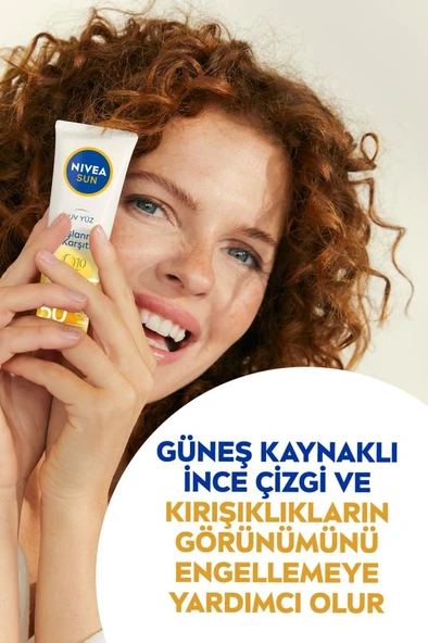 Nivea Yüz Kremi Yaşlanma & Leke Karşıtı SPF50 50 ml - Resim 4