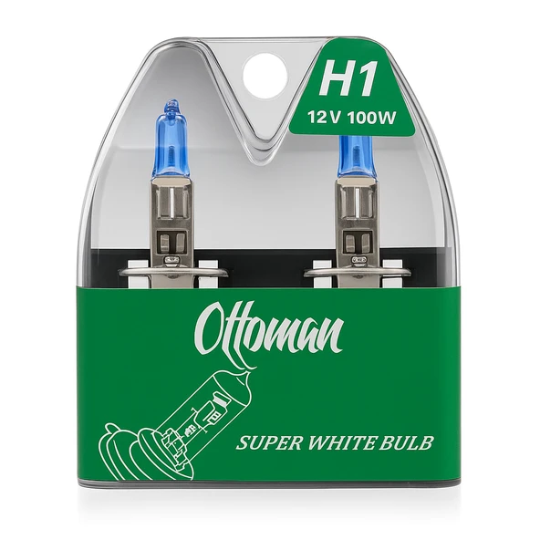 FRT Ottoman H1 12V Süper Beyaz Far Ampulü- Ultra Görüş Gücü ürün görseli 1