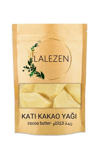 LALEZEN Katı Kakao Yağı- Saf Kakao Yağı-Yenilebilir 500 Gr ürün görseli 1