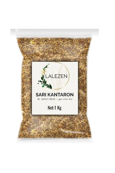 LALEZEN 1 Kg Sarı Kantaron Çiçeği Otu Kantoron Bitkisi - St. John's Wort ürün görseli 1