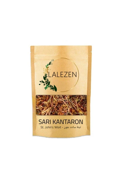 LALEZEN 50 Gram Sarı Kantaron Çiçeği Otu Kantoron Bitkisi - St. John's Wort ürün görseli 1