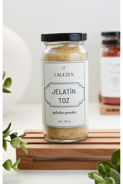 LALEZEN Jelatin Toz - Toz Sığır Jelatin 150 Gr (cam) ürün görseli 1