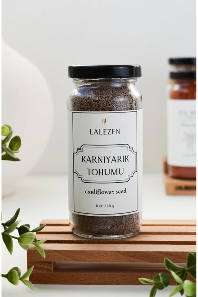 LALEZEN Karnıyarık Tohumu 140 Gr (cam kavanoz) ürün görseli 1