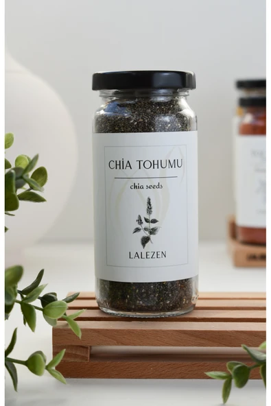 LALEZEN Chia Tohumu 150 Gr ( cam kavanoz ) ürün görseli 1