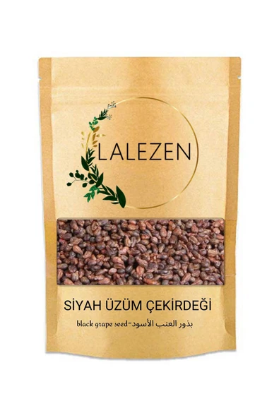 LALEZEN Siyah Üzüm Çekirdeği 500 Gr ürün görseli 1
