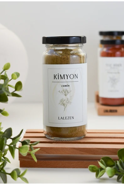 LALEZEN Kimyon- Toz Kimyon -öğütülmüş Kimyon- Cumin 100 gr (CAM KAVANOZ) ürün görseli 1
