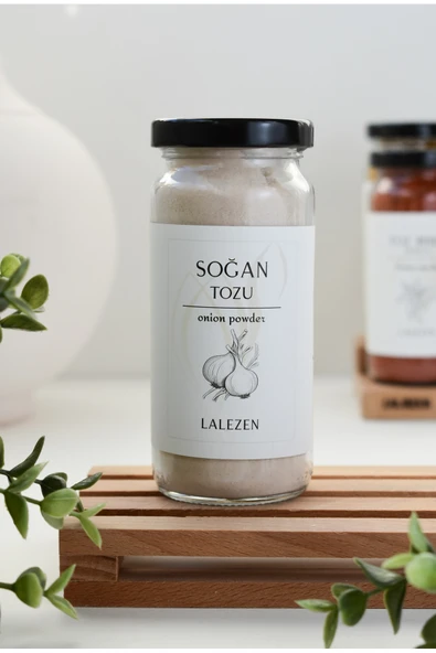 LALEZEN Soğan Tozu 100 Gr (cam kavanoz) ürün görseli 1