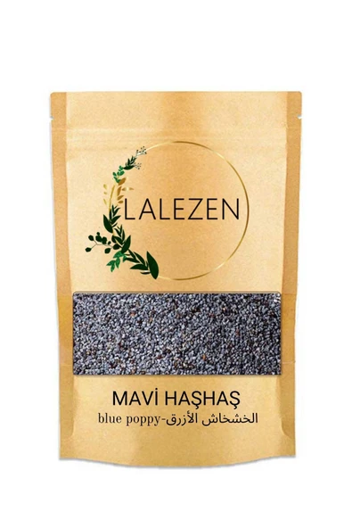 LALEZEN Mavi Haşhaş 1000 gr ( Katkısız Elenmiş ) Mavi Haşhaş Tohumu 1 Kg ürün görseli 1