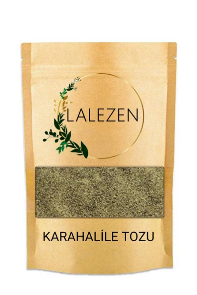 LALEZEN Kara Halile Tozu-Siyah Cevher- Terminalia Chebula -Taze öğütülmüş Toz Kara Helile 500 gr ürün görseli 1