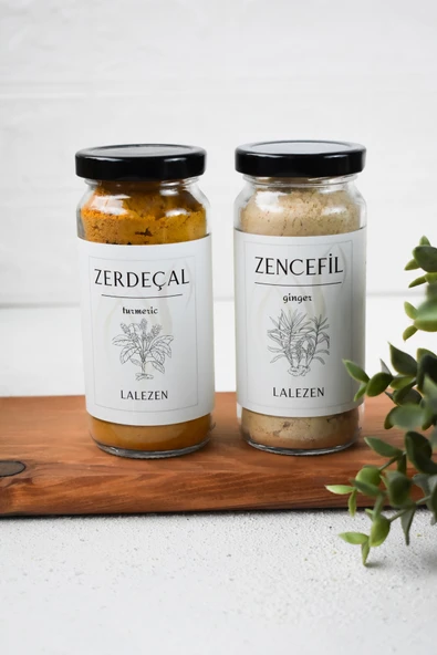 LALEZEN Zerdeçal- Zencefil 2 ‘li Set ürün görseli 1