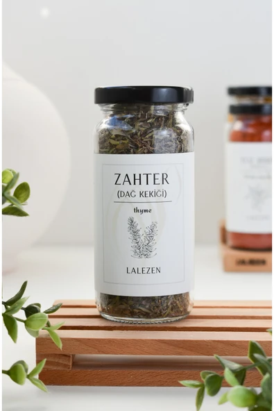 LALEZEN Zahter- Dağ Kekiği -Thyme 50 Gr (cam kavanoz) ürün görseli 1