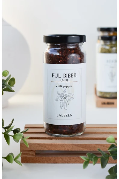 LALEZEN Kırmızı Pul Biber- Acı Pul Biber 100 Gr (cam) ürün görseli 1