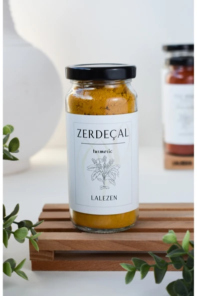 LALEZEN Zerdeçal ( öğütülmüş) 100 gr (cam kavanoz) ürün görseli 1